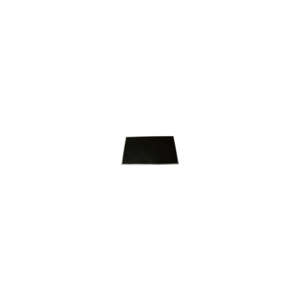 Black rectangular laptop display spare part with a smooth surface, designed for Lenovo models, featuring a thin profile suitable for replacement.