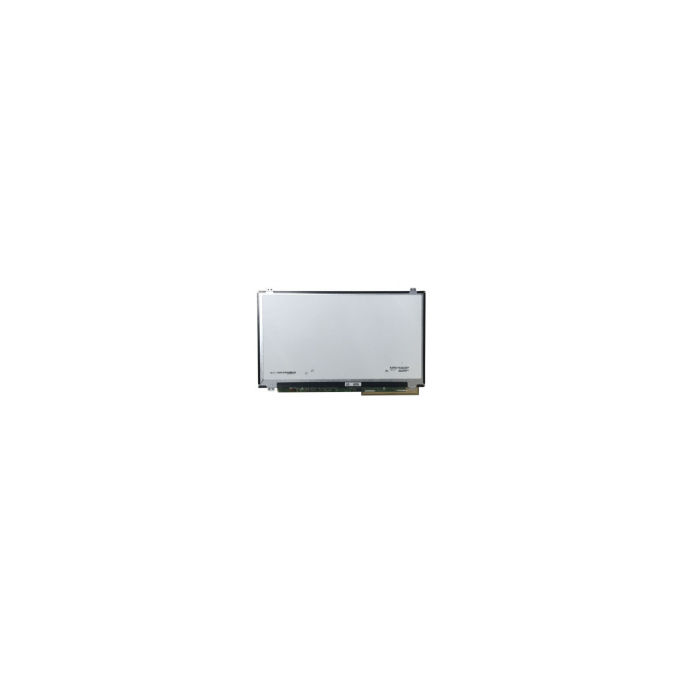 Lenovo 01EN100 notebook display spare part featuring a sleek white front, black bezel, and a connector strip at the bottom for easy installation.