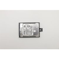 Silver Lenovo 2.5" hard drive with exposed circuit board and black casing edge.