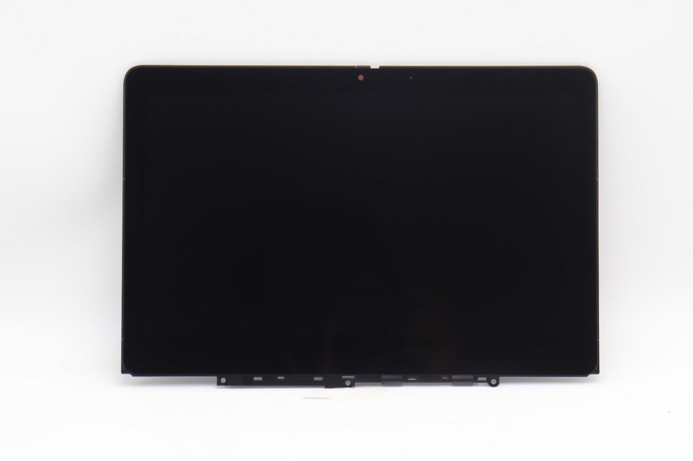 Lenovo 11.6-inch HDM LCD assembly with a sleek black glass front, featuring a minimalistic design and no visible buttons or logos.