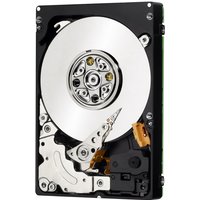 Lenovo 146GB SAS internal hard drive, 2.5" size, exposed silver disk platter, black casing, visible circuitry.