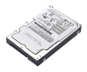 Lenovo 39R7366 internal hard drive, 73.4 GB capacity, 10,000 RPM speed, 2.5-inch SAS form factor, featuring a silver metal casing with printed labels and barcode.
