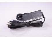 Black Lenovo 45W Power Delivery USB-C charger with a rectangular body, multiple output ports, and a coiled black cable for easy storage.