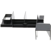 Black Lenovo computer cooling system mounting kit with angular brackets and slots.