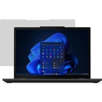 Lenovo 13.3" display privacy filter, semi-transparent screen cover for laptop, reduces viewing angles.