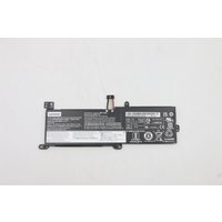 Black Lenovo 5B10W67260 laptop battery with white label, connector wires, and safety icons.
