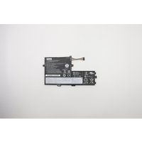 Black Lenovo 5B10W67289 laptop battery with label, connector cable, and certification symbols.