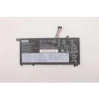 Black Lenovo 5B10Z21197 laptop battery with label, wiring, and connector tab.