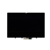 Black Lenovo 5M11F25315 laptop display panel with slim bezels and connector at the bottom center.