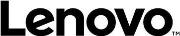 Black Lenovo logo featuring bold, modern typography, emphasizing the brand's sleek and professional design aesthetic.