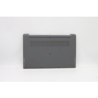 Gray Lenovo Lower Case L82H8 with vent slots and screw holes, designed for Lenovo laptops.