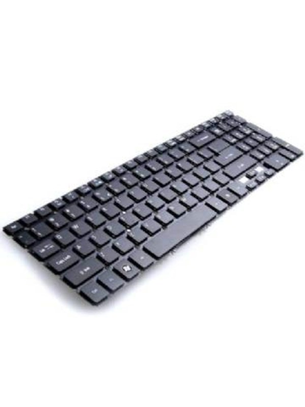 Black Lenovo Plmres keyboard with a sleek design, featuring flat keys, a compact layout, and a glossy finish, ideal for modern computing needs.