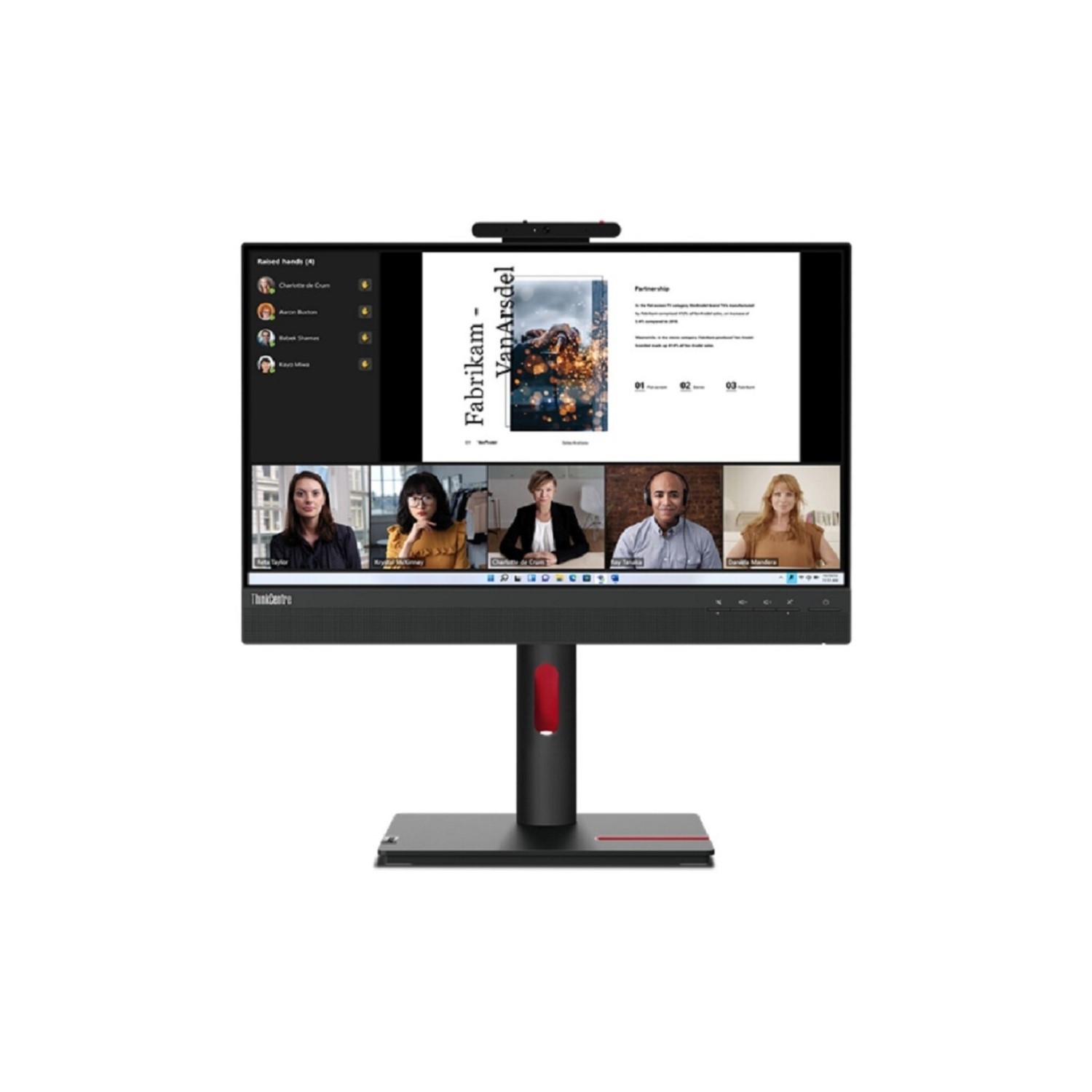 Lenovo ThinkCentre Gen 5 Tiny-in-One 22 IPS Full HD Touchscreen Monitor - image 2