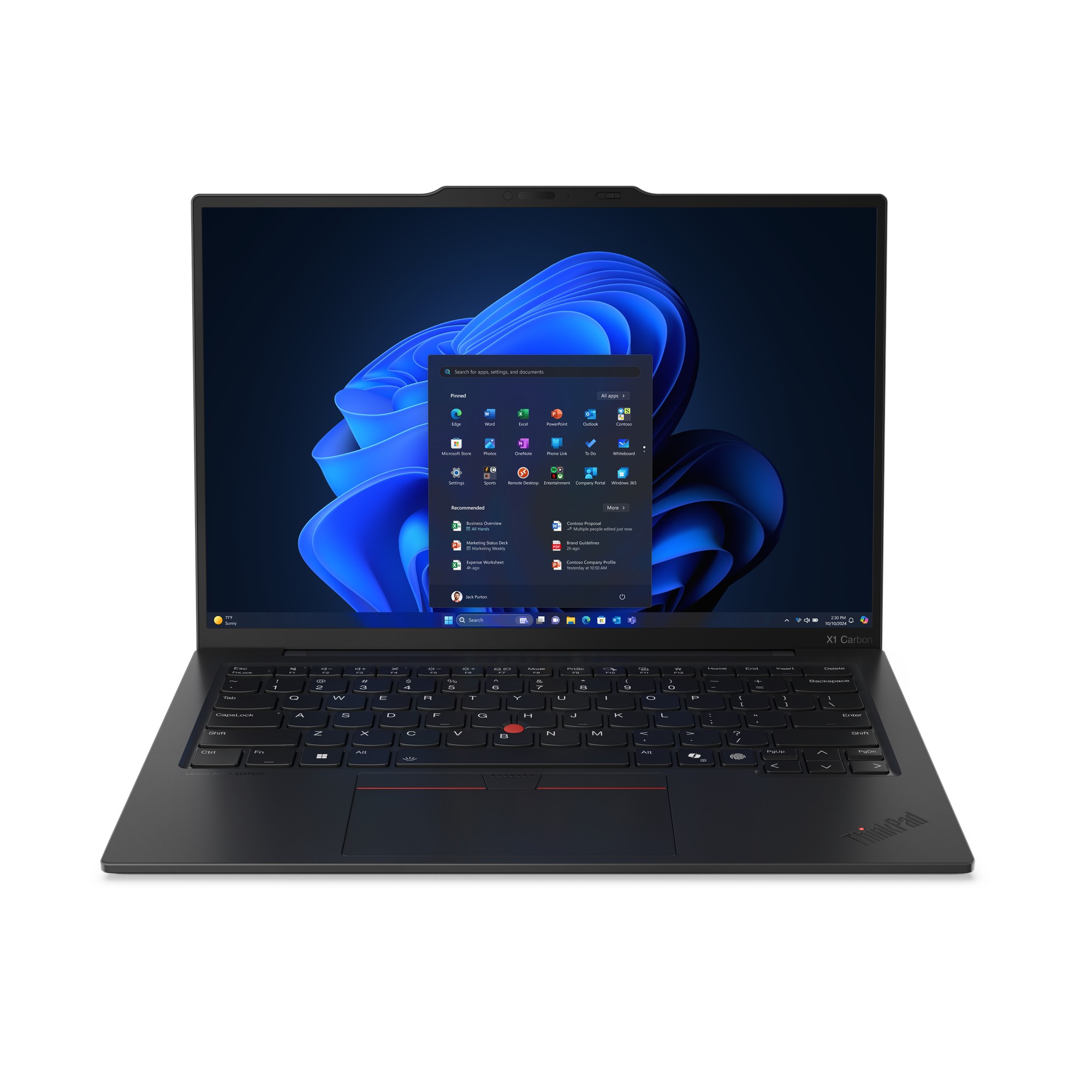 Lenovo Lenovo ThinkPad X1 Carbon Gen 13 - 14" - Intel Core Ultra 7 - 255U - Evo - 32 GB RAM - 1 TB SSD - 5G - UK