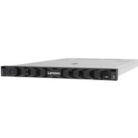 Lenovo ThinkSystem SR630 V4 server, 1U rack, silver with black front panel, Intel Xeon 6 6515P 2.3 GHz processor.
