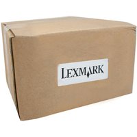 Brown cardboard box with Lexmark logo, containing Lexmark 40X8393 transfer roller for Lexmark M 1140 printer.
