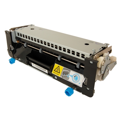 Lexmark 41X1226 Printer Maintenance Kit featuring a black and silver design, with blue connectors and warning labels, designed for efficient printer upkeep.