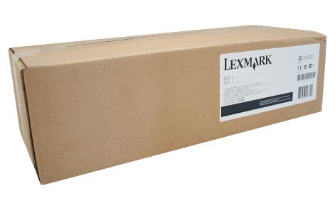 Brown cardboard box labeled "Lexmark 41X1229 Printer Kit Maintenance Kit," featuring a white shipping label with product details and barcode.