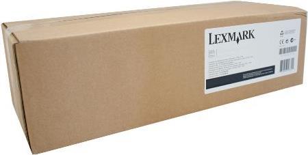 Brown cardboard box labeled "Lexmark" with product details and barcode, designed for the Lexmark 41X2156 Fuser.