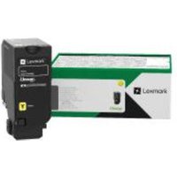 Black Lexmark 66S2X00 toner cartridge with rectangular shape and branded packaging in green and white.