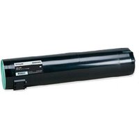 Black Lexmark 70C0H10 toner cartridge with cylindrical shape and label on side.