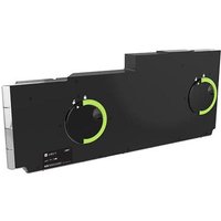Black Lexmark printer toner cartridge with green circular accents, model CS820, CX8xx, 115000 pages capacity.