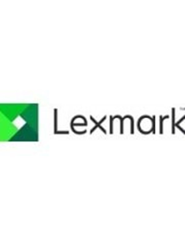 Lexmark CX41X SVC STRUCTURAL E product label featuring the Lexmark logo in green and black, indicating it is non-cancellable and non-returnable.