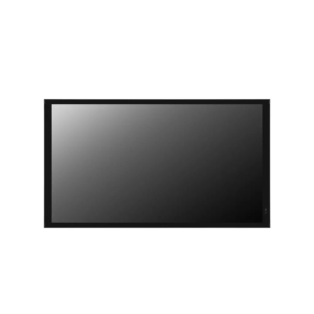 LG 55XE4P-B digital signage flat panel in sleek black, featuring a 55-inch LED display with Wi-Fi connectivity, designed for high-quality visual presentations.