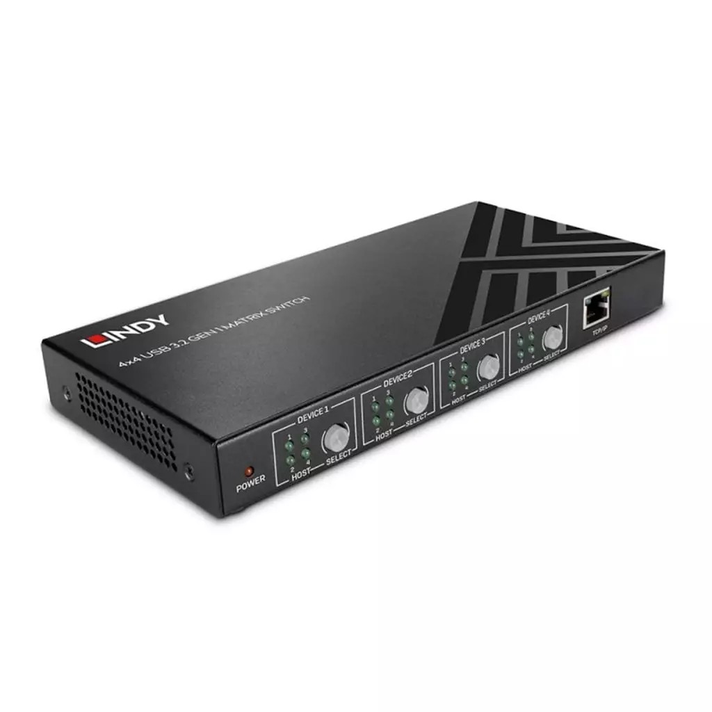 Lindy 4x4 USB 3.2 Gen 1 Matrix Switch - image 2
