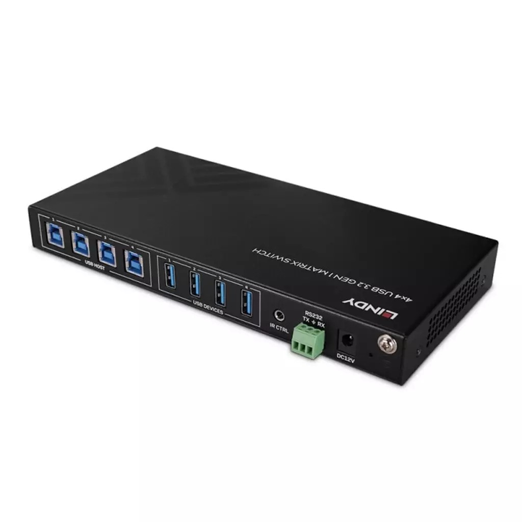 Lindy 4x4 USB 3.2 Gen 1 Matrix Switch - image 3