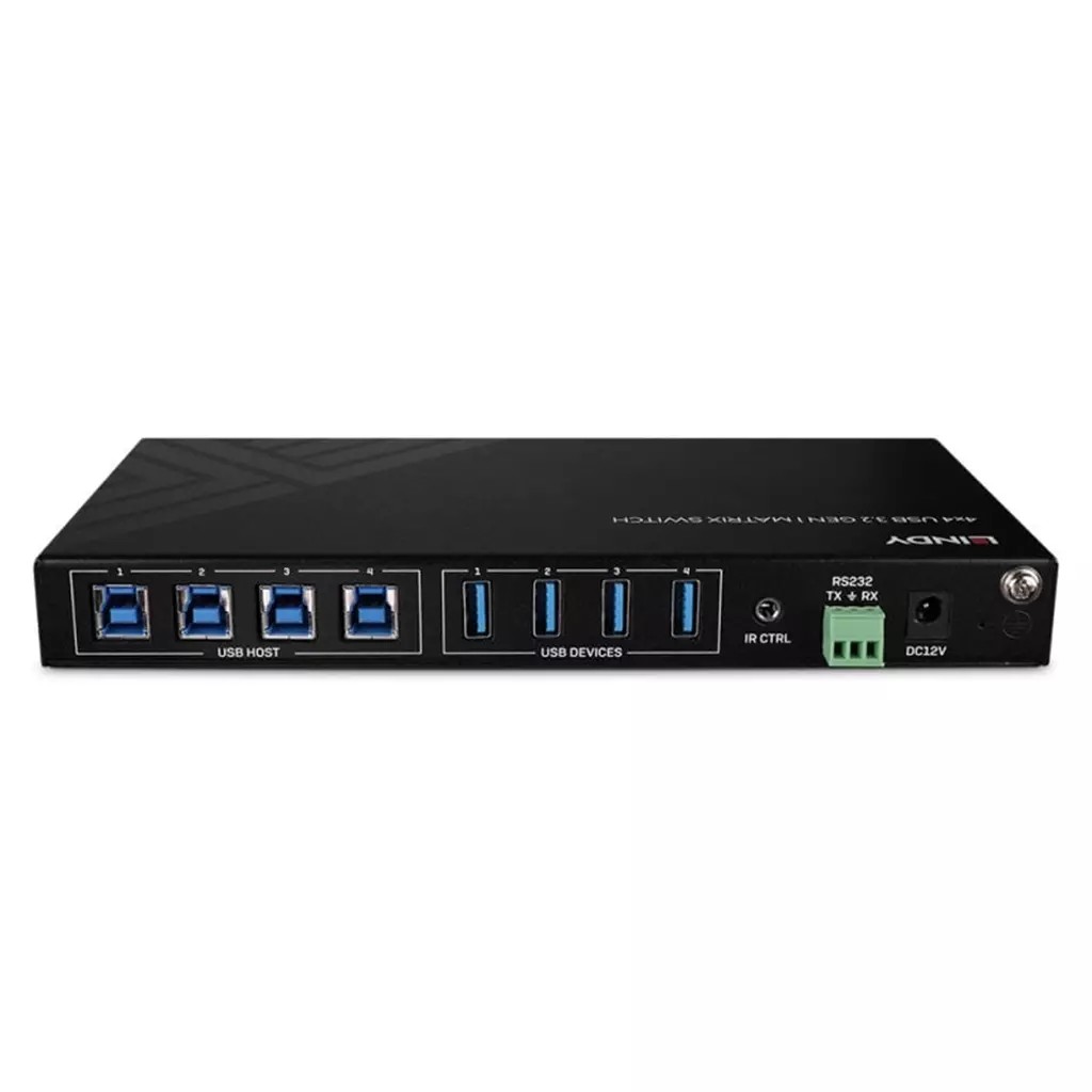 Lindy 4x4 USB 3.2 Gen 1 Matrix Switch - image 5