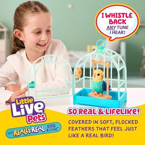 Little Live Pets My Really Real Bird And Cage Indie Electronic Pet - image 2