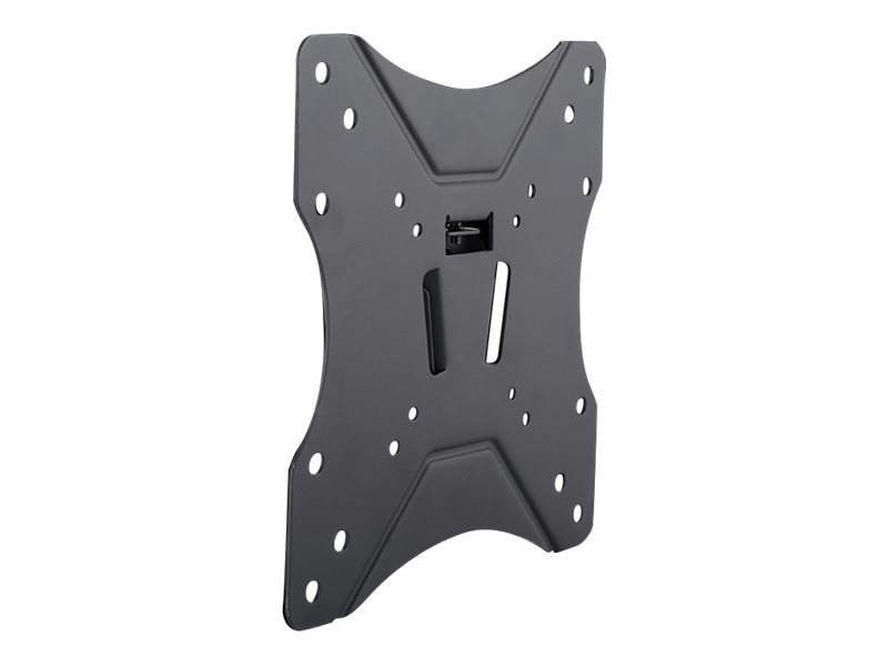 Black LogiLink BP0004 TV mount/stand, designed for 42" screens, featuring a sturdy metal construction with multiple mounting holes for secure installation.