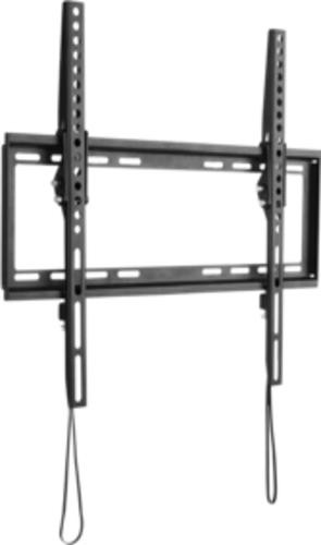 Black LogiLink BP0010 TV mount/stand designed for 55" TVs, featuring a sturdy metal frame with adjustable brackets and cable management loops for a clean installation.