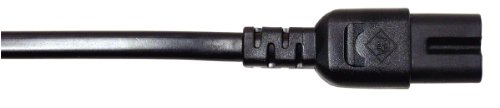 Manhattan Mains Power Cord/Cable. Euro 2-pin (CEE 7/16 Euro 8) plug to - image 2