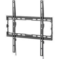 Black Manhattan wall mount for 32" screens, fixed design with vertical and horizontal brackets.