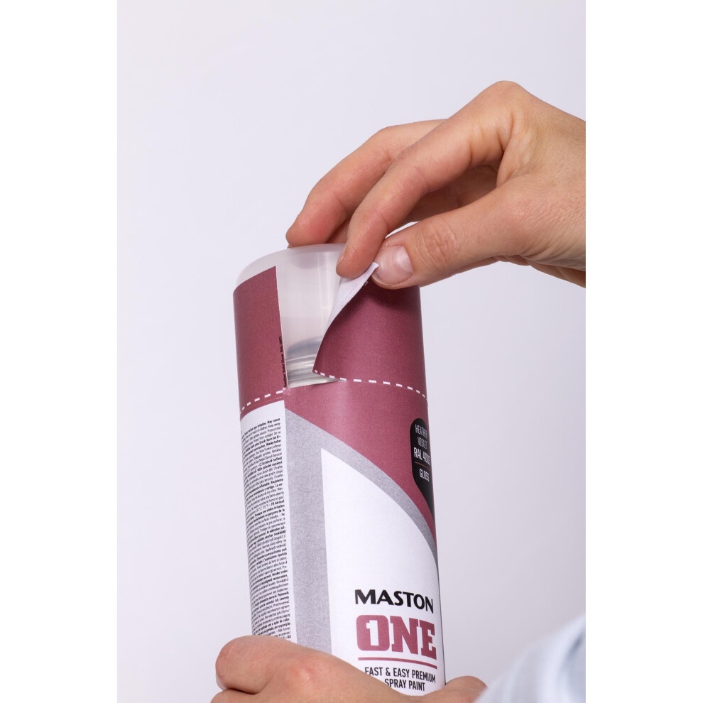 Maston One Gloss Spray Paint White Aluminium - image 5