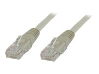 Grey 7-meter Cat6 U/UTP networking cable with clear plastic connectors on both ends, designed for high-speed data transmission.