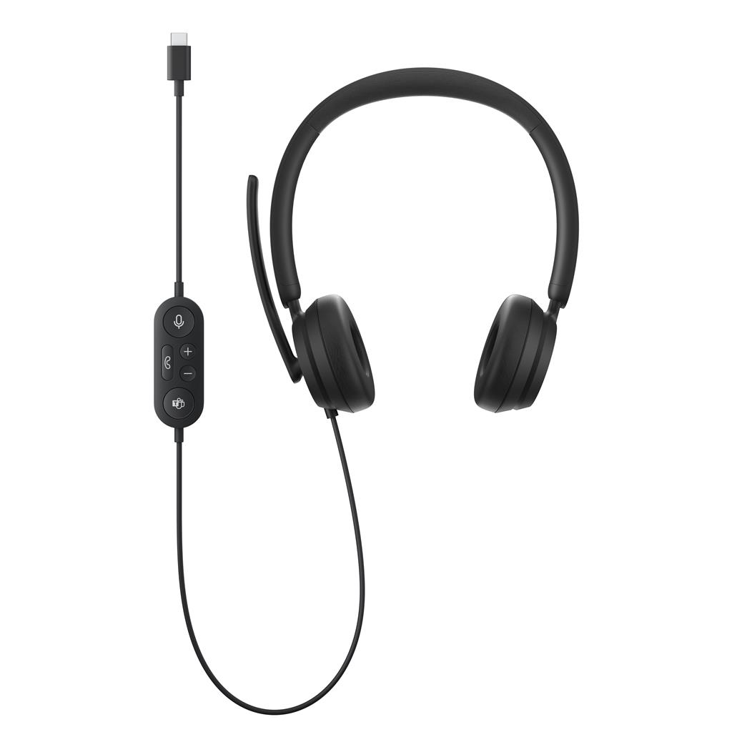 Microsoft Modern USB-C Headset Wired Head-band Office/Call center USB - image 3
