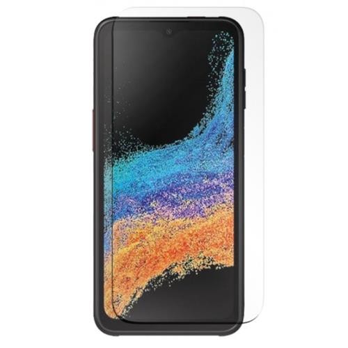 Clear mobile phone screen protector by Mobilis, designed for optimal clarity and touch sensitivity, featuring a precise fit for screen coverage and protection against scratches.