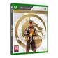 Mortal Kombat 1: Premium Edition for Xbox Series X features a vibrant green box with a gold emblem and a character figure prominently displayed on the cover.