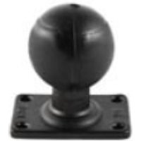 Black Motorola MT4510 mounting kit with round ball joint and square base with four screw holes.