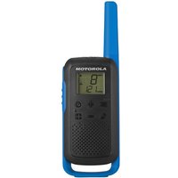 Motorola T62 Two-Way Radio - 16 Channels, Black/Blue - image 3