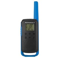 Motorola T62 Two-Way Radio - 16 Channels, Black/Blue - image 4