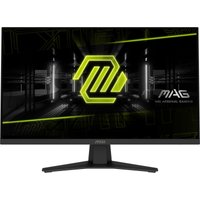 Black MSI MAG 274F monitor, 27-inch, slim bezels, 1920x1080 resolution, with a sleek stand and vibrant display.