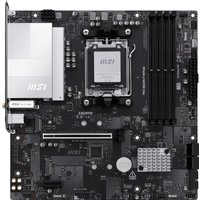 MSI PRO B840M-P WIFI6E motherboard, black micro ATX with silver heatsinks, AM5 socket, and four RAM slots.