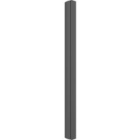 Tall black Multibrackets M Pro Series column, 270cm height, sleek rectangular design with smooth finish.