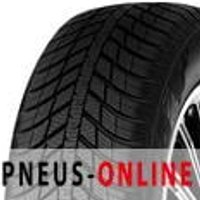 Nexen N Blue 4 Season XL tire with deep tread pattern and 3PMSF symbol on sidewall.
