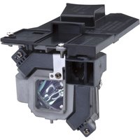 Black and gray NEC NP30LP projector lamp with a rectangular housing and visible bulb lens.