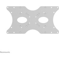 Gray Neomounts FPMA-VESA400 adapter with multiple holes, butterfly shape, fits 22-52 inch screens.